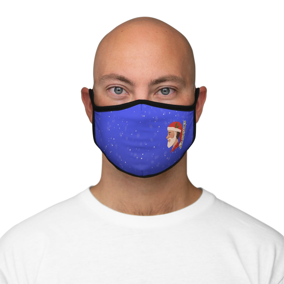 Jaylovegame's Holidays Fitted Polyester Face Mask