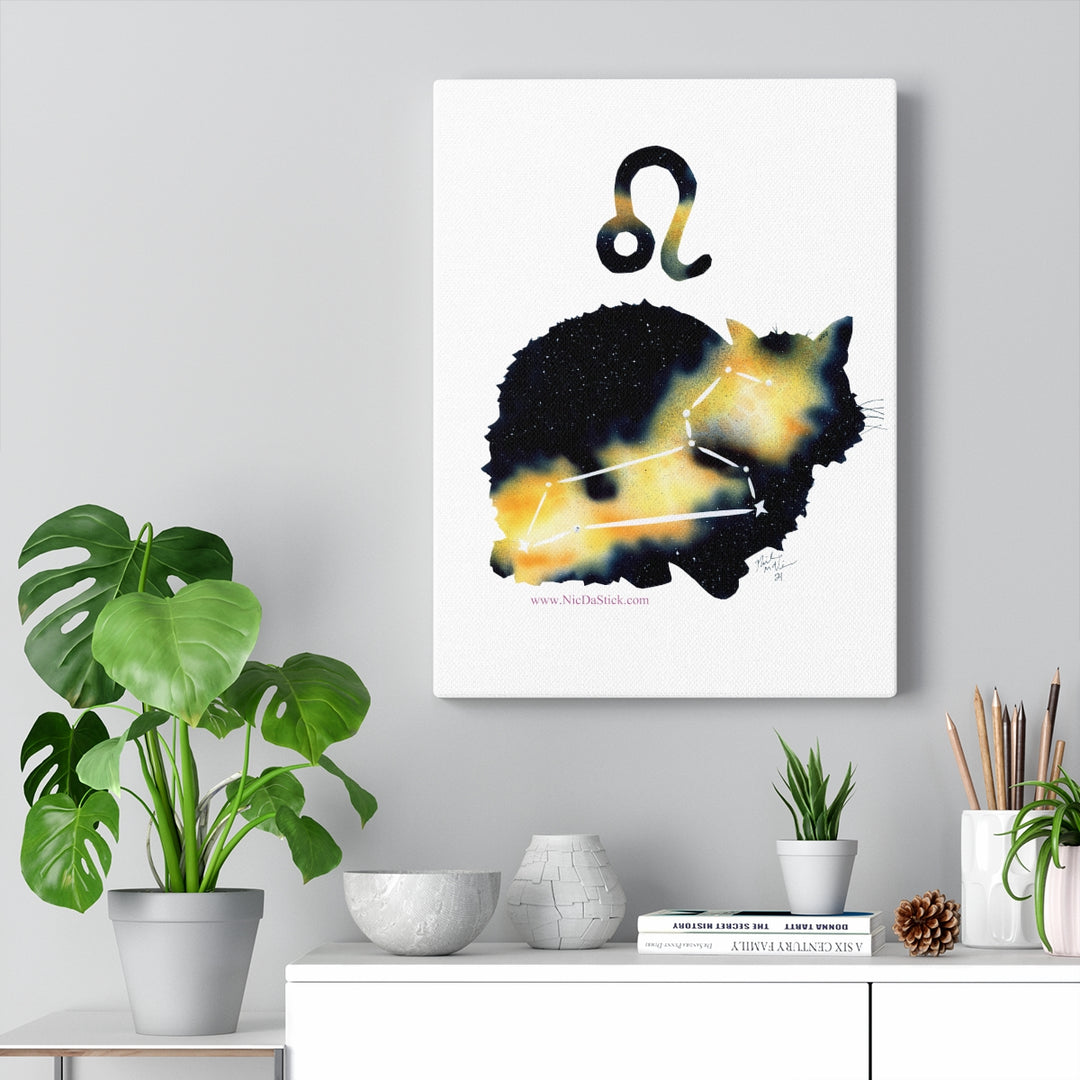 Leo Zodicat Print
