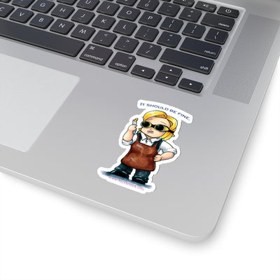 13th Doctor "That will do" Fan Kiss-Cut Stickers