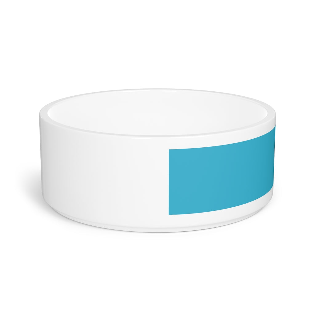 The Tea & Telly w/cats Pet Bowl