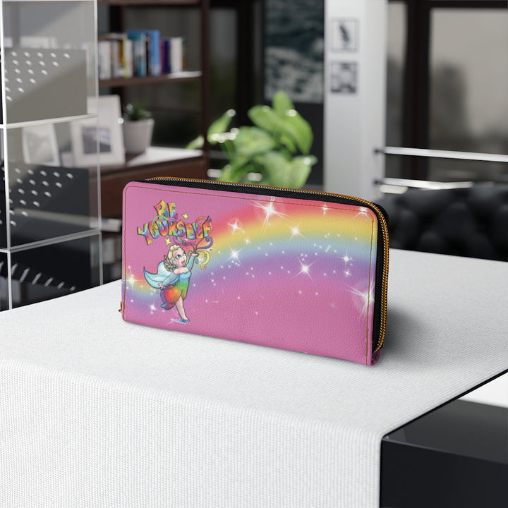 Be Yourself Pride Zipper Wallet