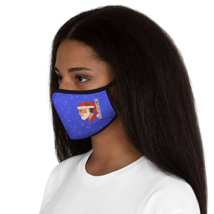 Jaylovegame's Holidays Fitted Polyester Face Mask