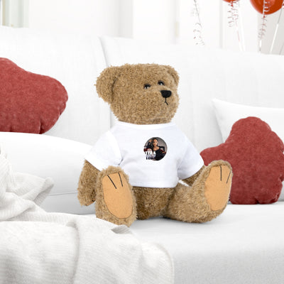 Tea & Telly w/Maria Teddy Bear Plush Toy with T-Shirt