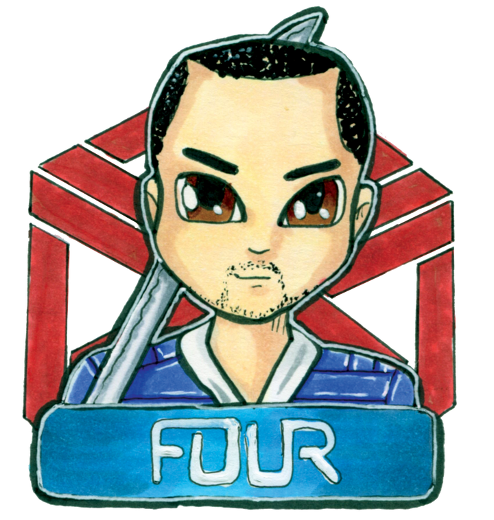 Four - Dark Matter Fan Character Pin