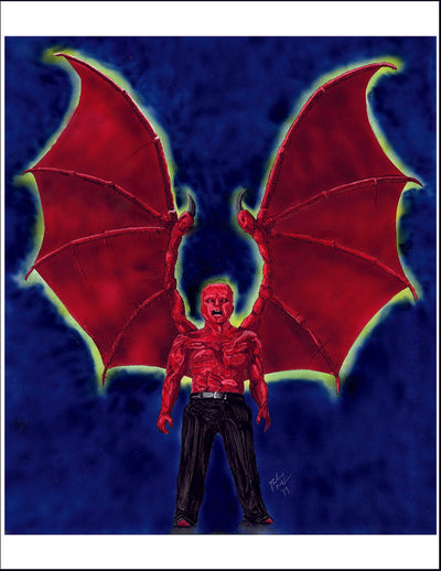 King Lucifer Art Print