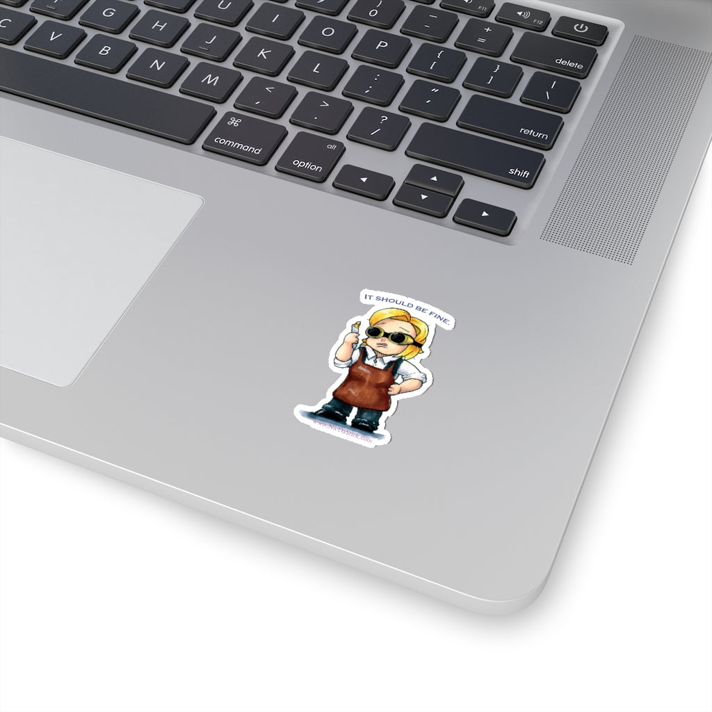 13th Doctor "That will do" Fan Kiss-Cut Stickers
