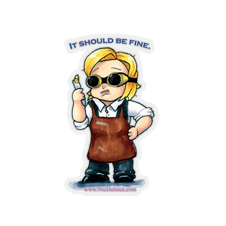 13th Doctor "That will do" Fan Kiss-Cut Stickers