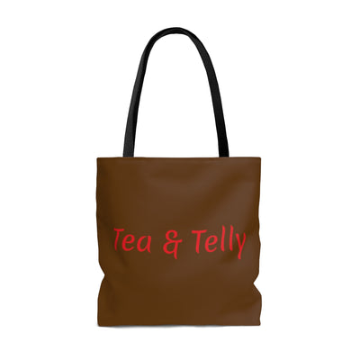 Tea & Telly AOP Tote Bag