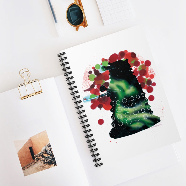 EXTERMINATION!! Doctor Who Fan Spiral Notebook - Ruled Line