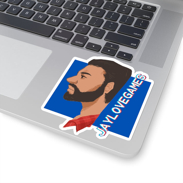 Jaylovegame's Logo Kiss-Cut Stickers