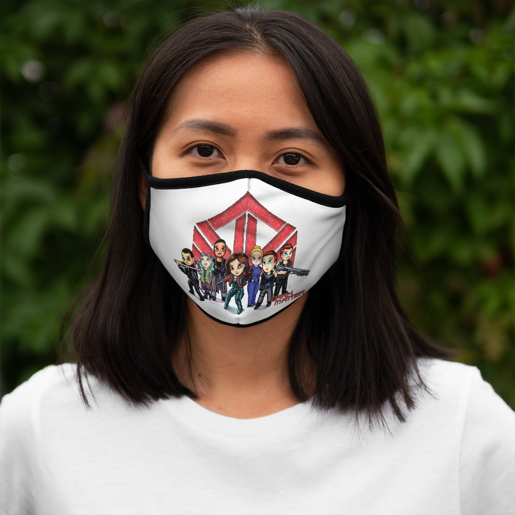 Dark Matter Raza Crew Fan Fitted Polyester Face Mask