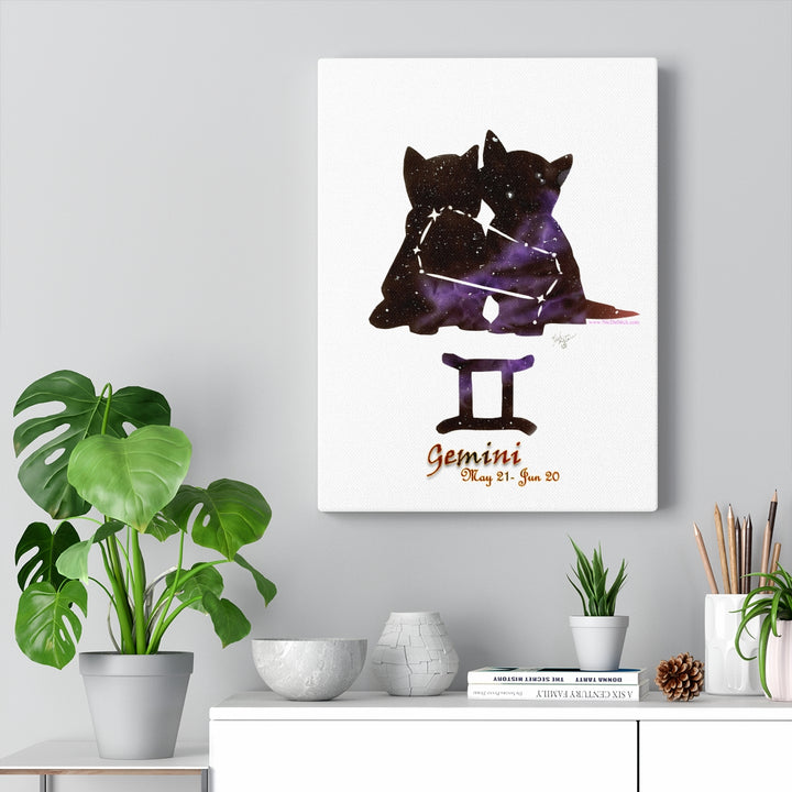 Gemini Zodicat Print