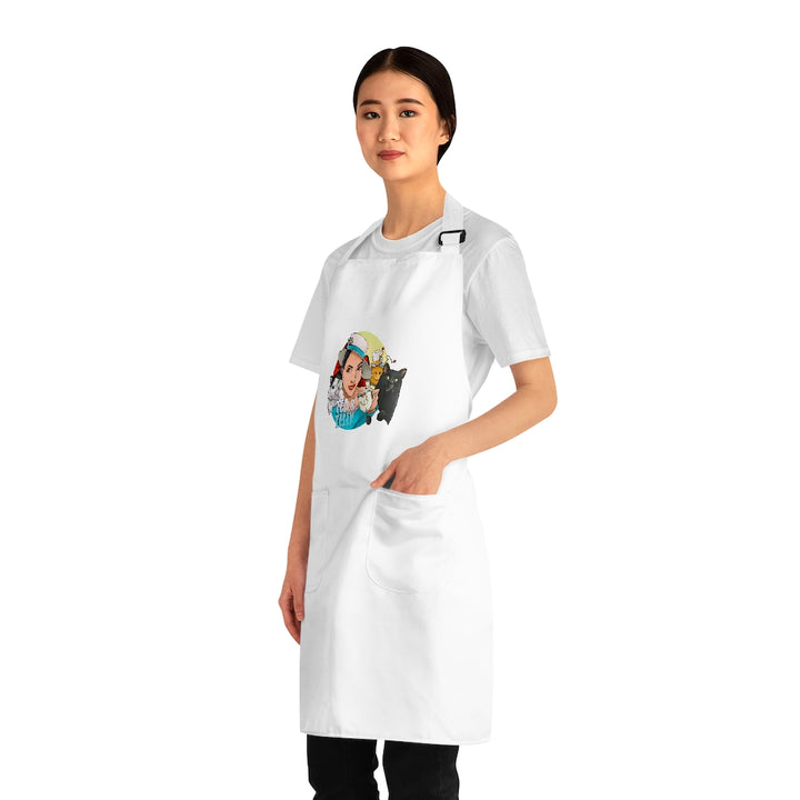Tea & Telly w/cats Apron (AOP)