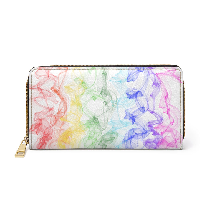 Rainbow Ink Pride Zipper Wallet