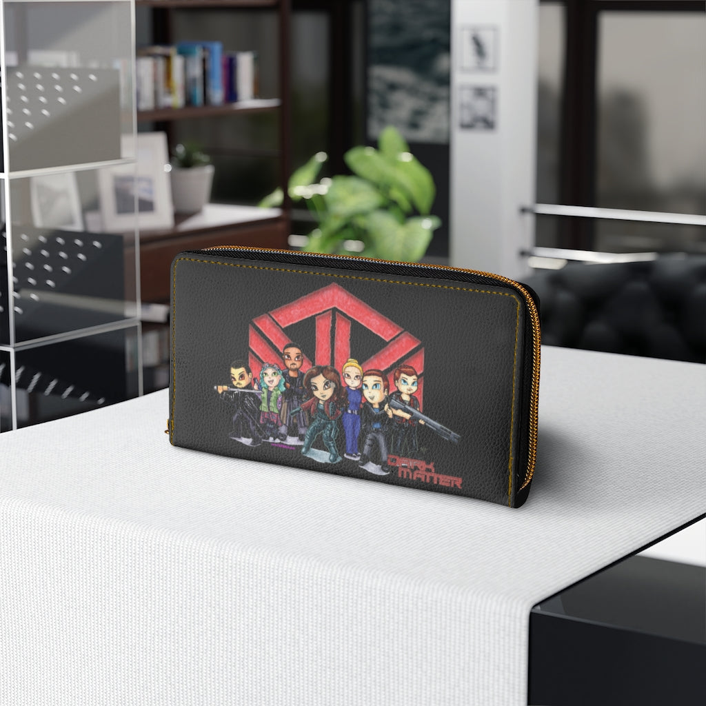 Dark Matter Crew Fan Made Zipper Wallet