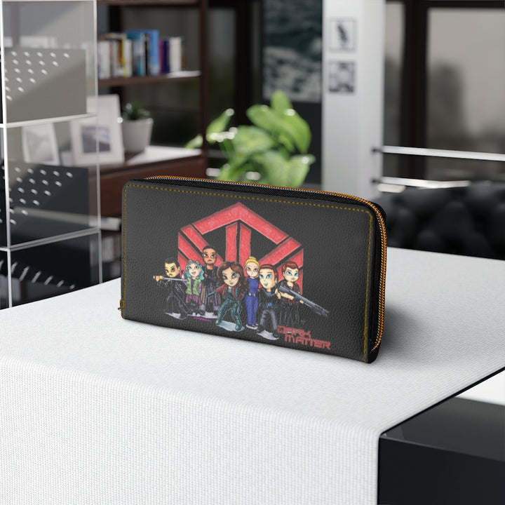 Dark Matter Crew Fan Made Zipper Wallet