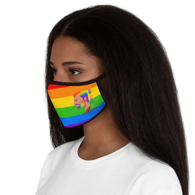 Jaylovegames's Pride Fitted Polyester Face Mask