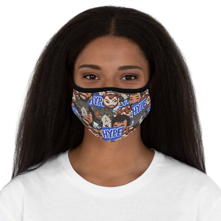 Jaylovegames's Emote Fitted Polyester Face Mask