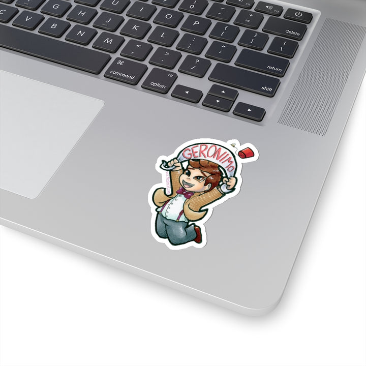 11th Doctor "Geronimo" Fan Kiss-Cut Stickers