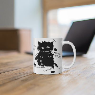 Lucky Cats - Sir Frazzled of Craptown Mug 11oz