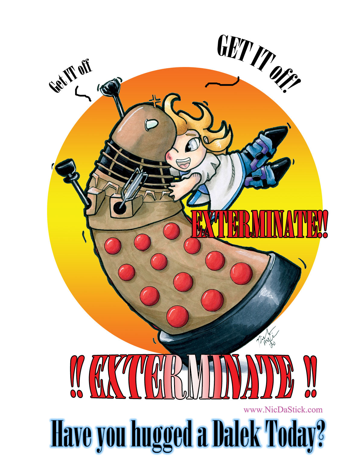 Have you Hugged a Dalek Today?