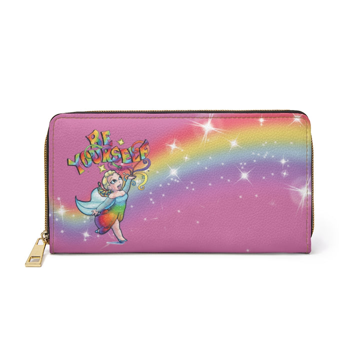 Be Yourself Pride Zipper Wallet