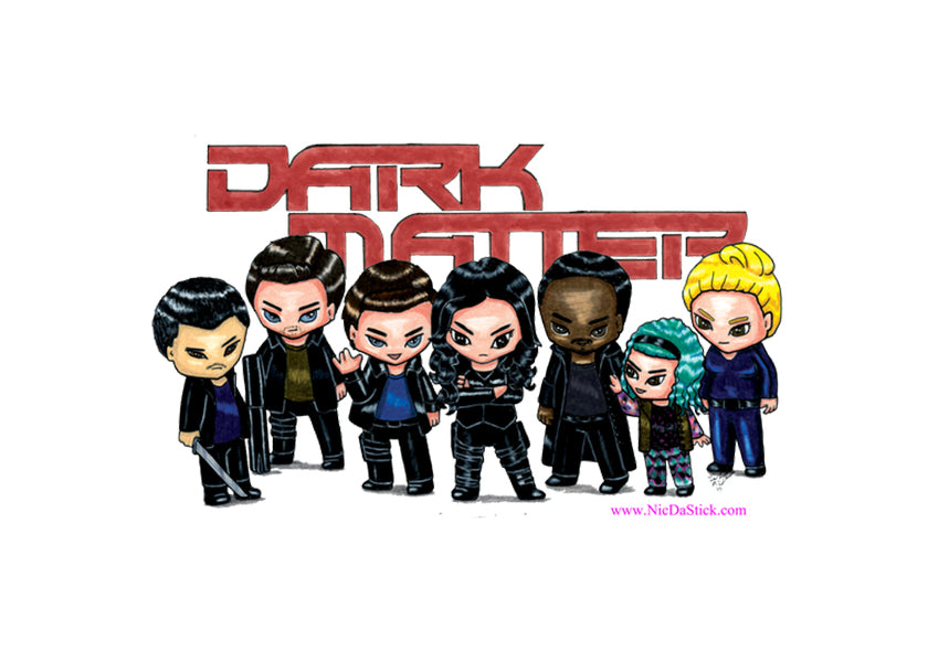 Dark Matter Cast [Season 1] Art Print