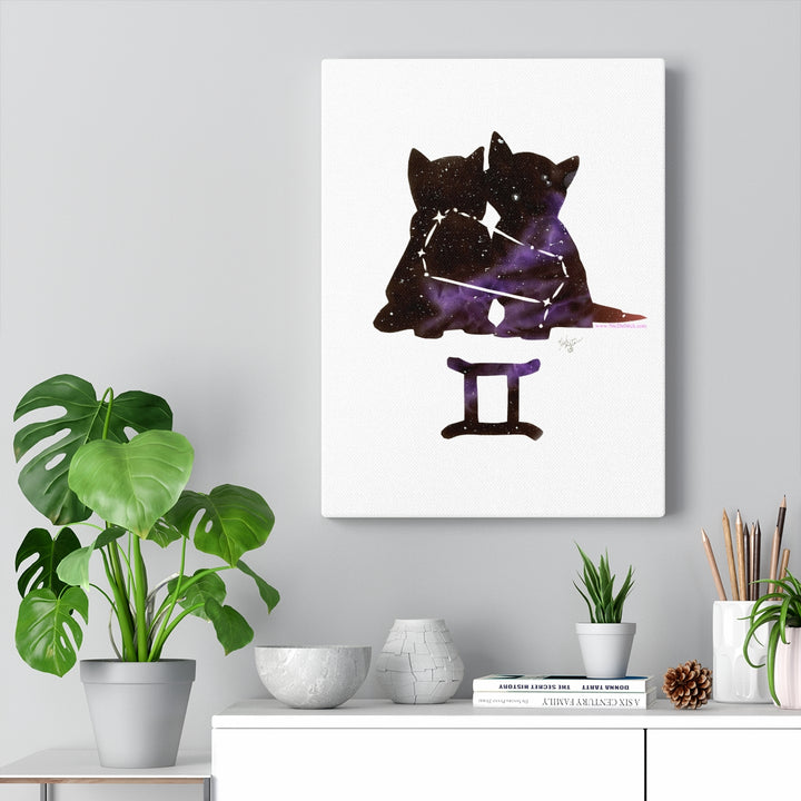Gemini Zodicat Print