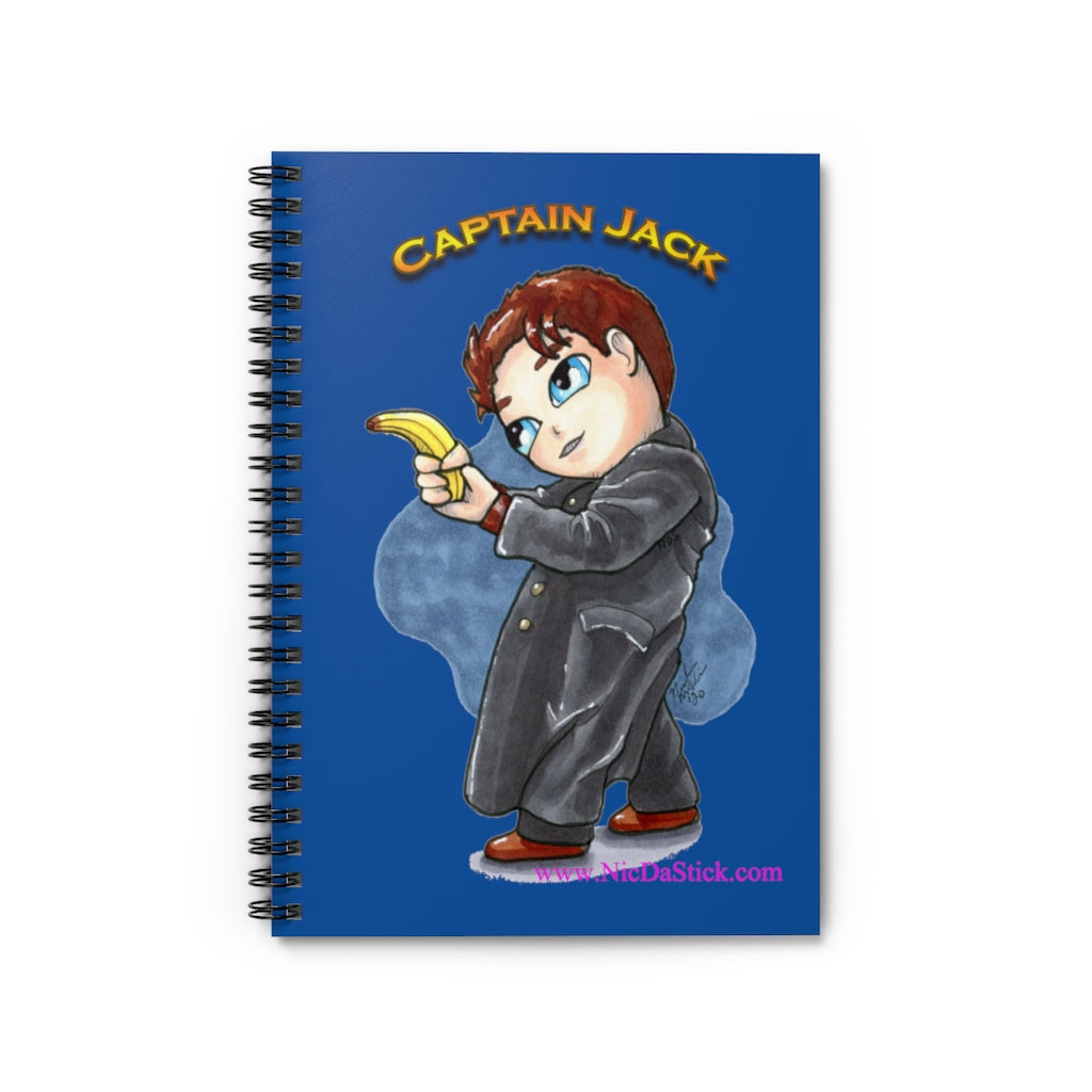 Captain Jack Spiral Notebook - Ruled Line