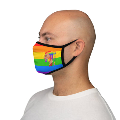 Jaylovegames's Pride Fitted Polyester Face Mask