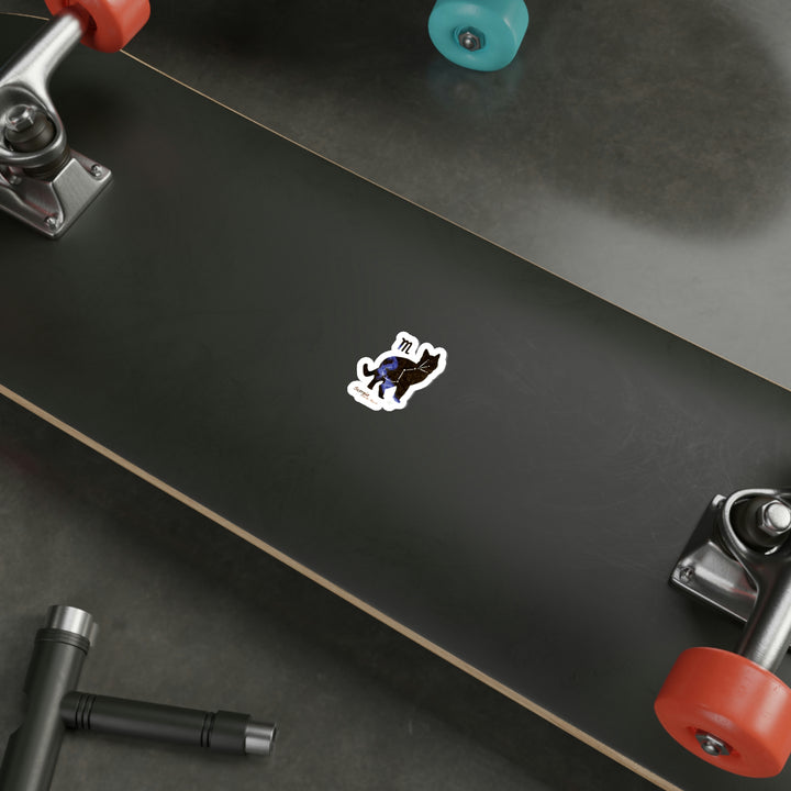 Scorpio Zodicat Die-Cut Stickers