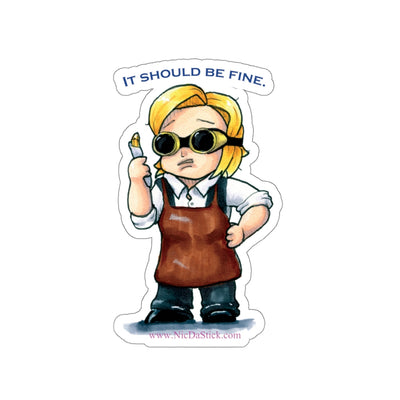 13th Doctor "That will do" Fan Kiss-Cut Stickers