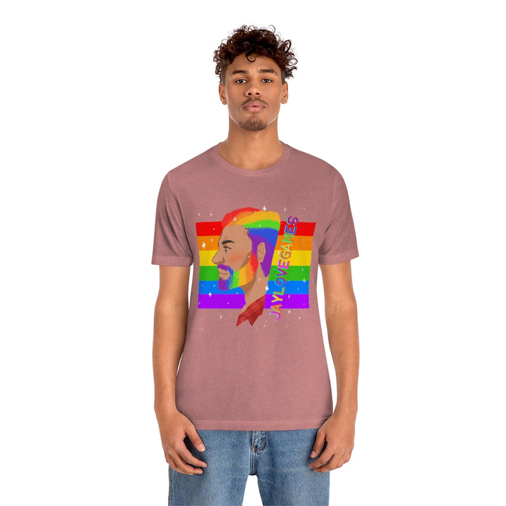 Jaylovgames's Pride Logo Unisex Jersey Short Sleeve Tee