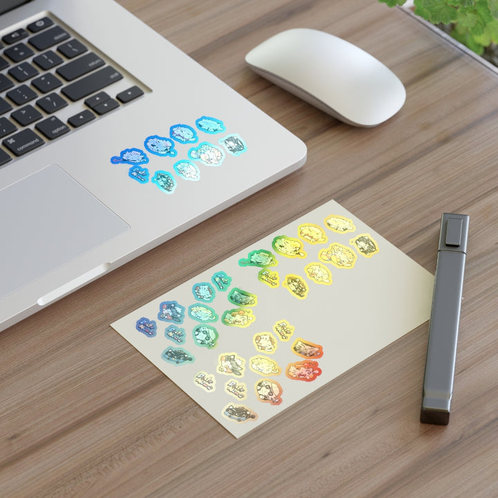 Doctor Mew "The Doctors" Doctor Who Parody Sticker Sheets