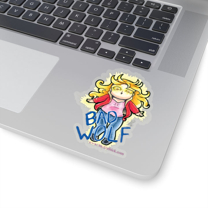 Rose "Bad Wolf" Fan Kiss-Cut Stickers
