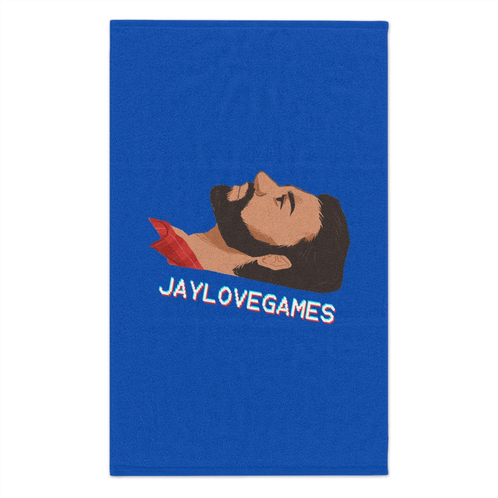 Jaylovegames Logo Rally Towel, 11x18