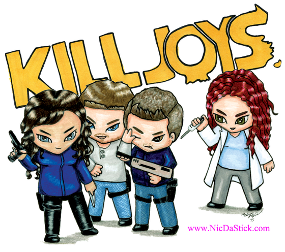KillJoys - Cast [Season 1] Art Print