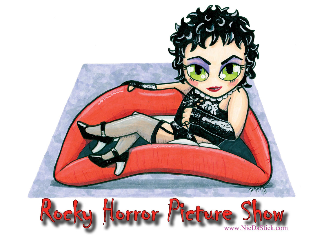 Rocky Horror Picture Show Tribute Art Print