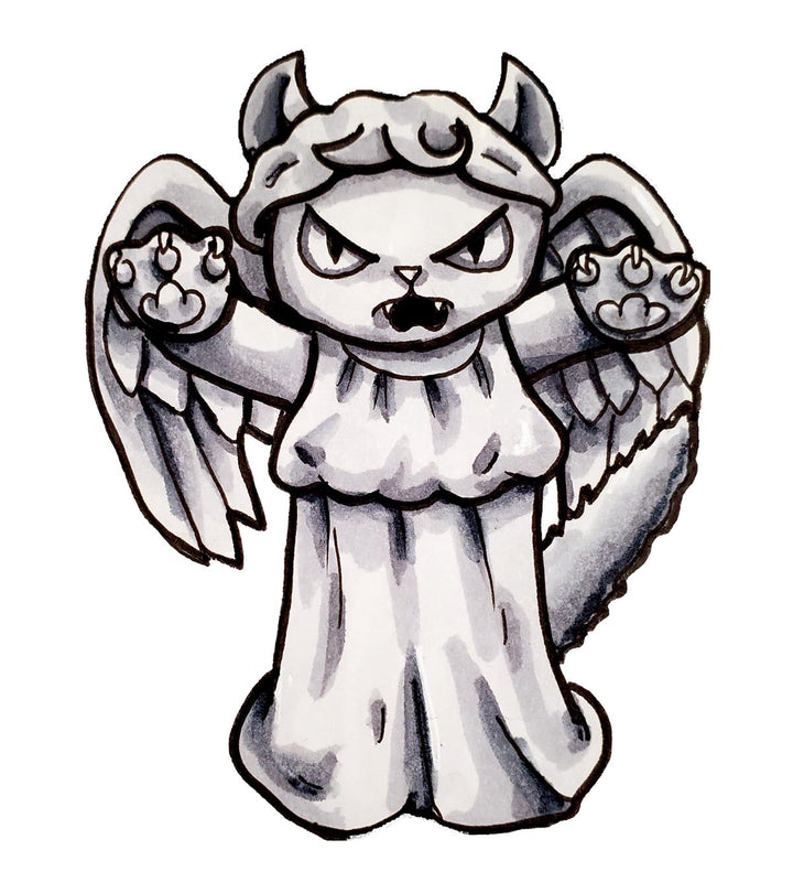 Mewling Kittens [Resting and Attack] Doctor Mew Acrylic Pin